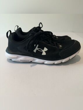 Under Armour Charged Assert Black Running Shoes